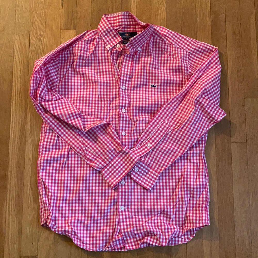 Vineyard vines Pink shirt Med